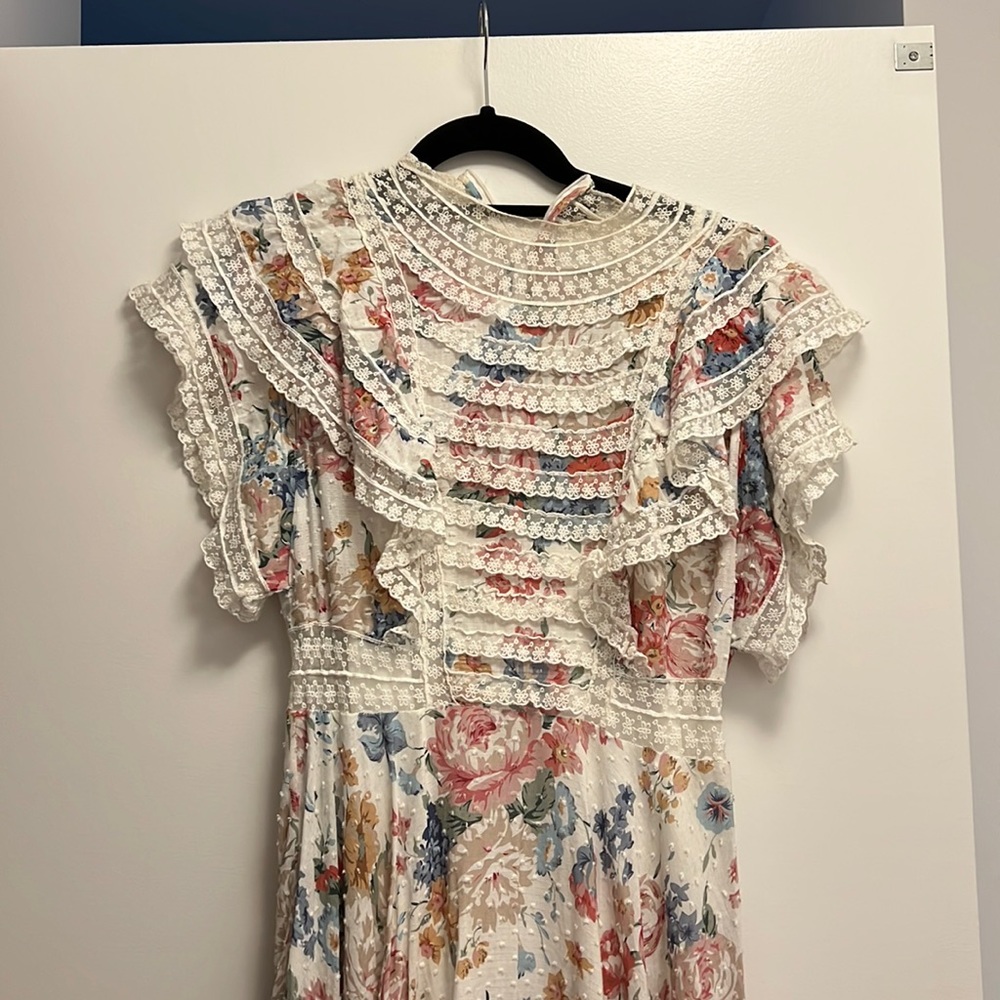 Zimmerman floral midi dress